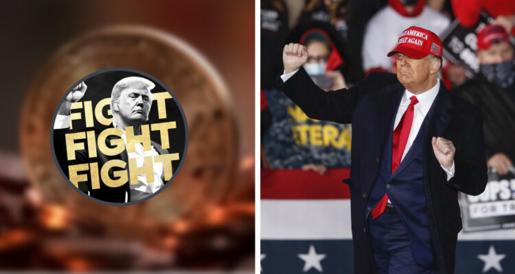 Aprovechando la ola: criptomoneda “meme” de Trump habría generado unos US$11 millones en comisiones