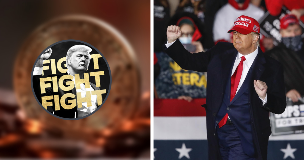 Aprovechando la ola: criptomoneda “meme” de Trump habría generado unos US$11 millones en comisiones