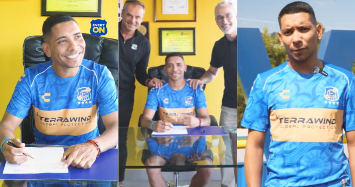 Cristian Chorri Palacios fue oficializado como fichaje de Everton