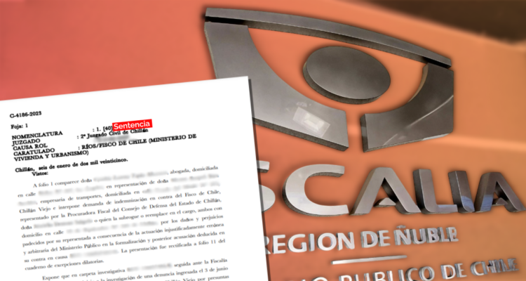 Fachada de la Fiscalía Regional de Ñuble