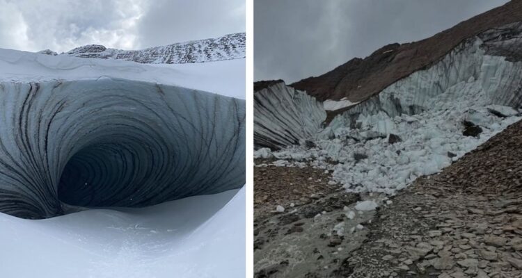 La famosa Cueva de Jimbo en la Tierra del Fuego Argentina quedó completamente destruida tras derrumbarse aparentemente por una ola de calor.