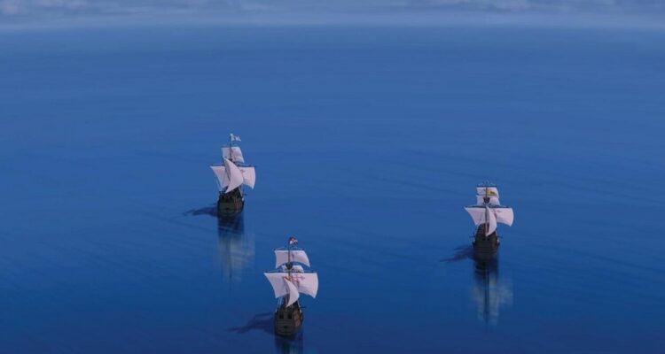 Detalle de la portada de Pigafetta. El cronista de Magallanes, Editorial Arcano IV