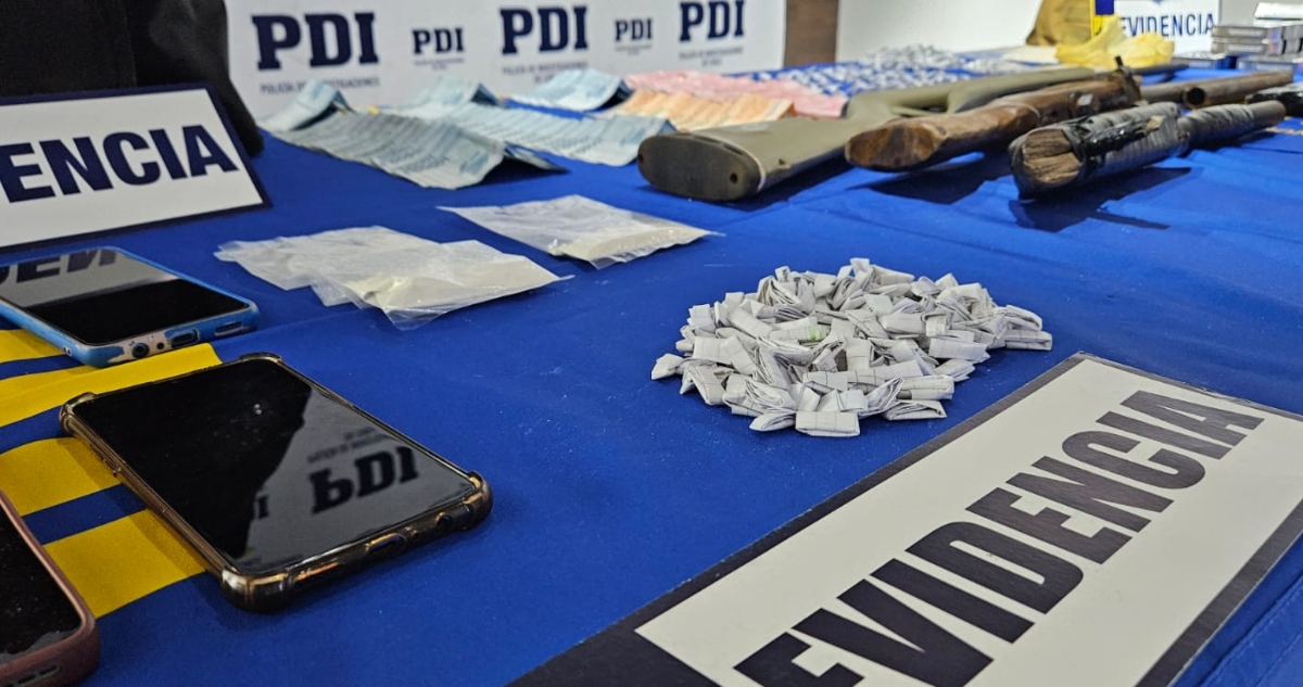 Detenido por drogas en Lota