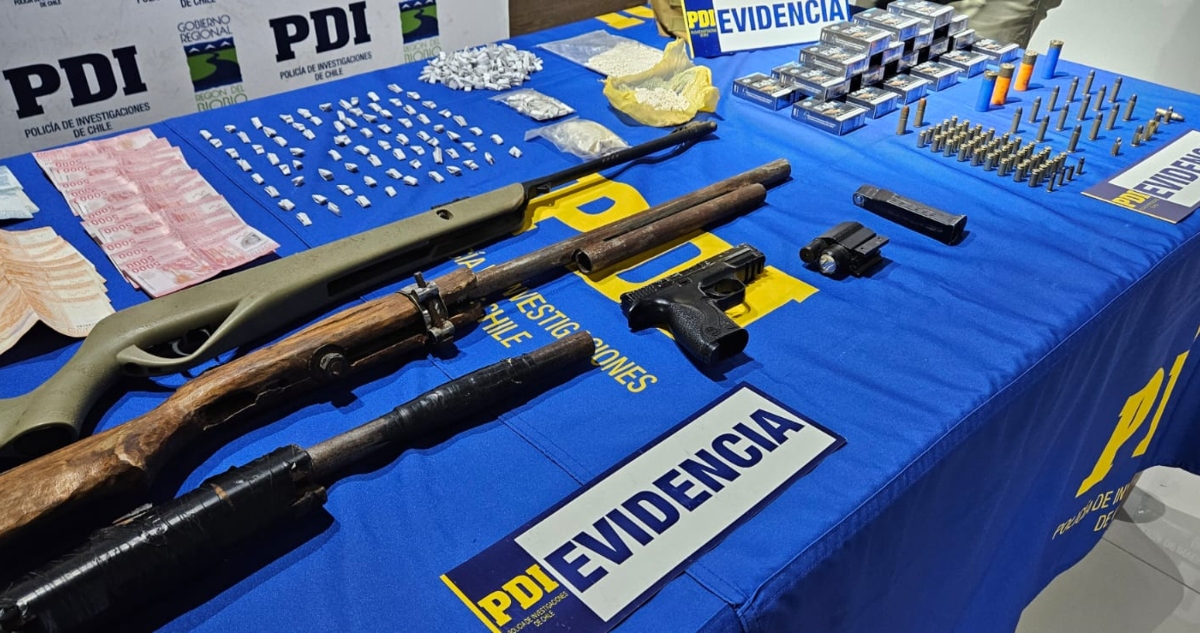 Detenidos por droga en Lota