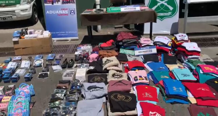 Detenidos por venta de productos falsificados en Talcahuano