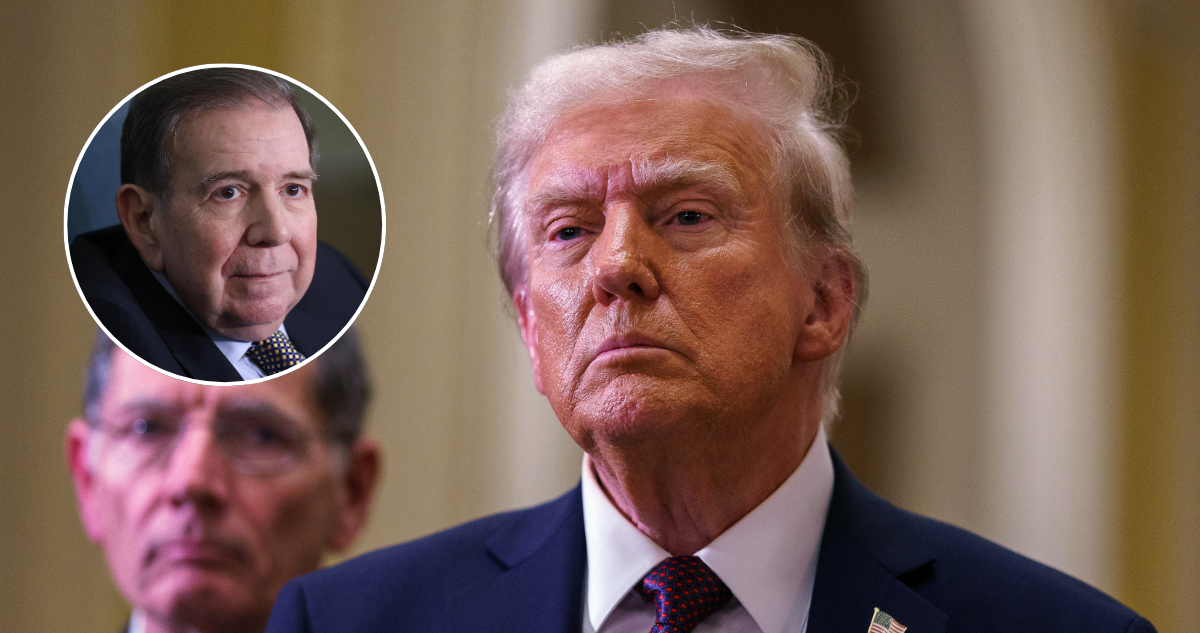 Donald Trump reconoce como “presidente electo” a Edmundo González y condena represión en Venezuela