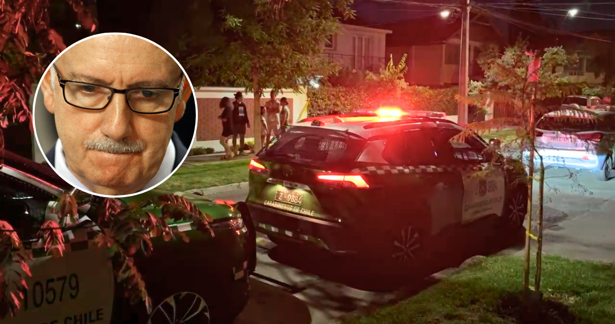 Roban casa de exgeneral director de Carabineros, Alberto Cienfuegos: se llevaron armamento y vehículo