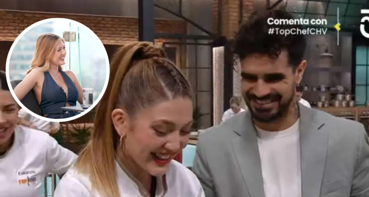 Disley Ramos y Benjamín Nast en Top Chef VIP en referencia a cita posterior al programa