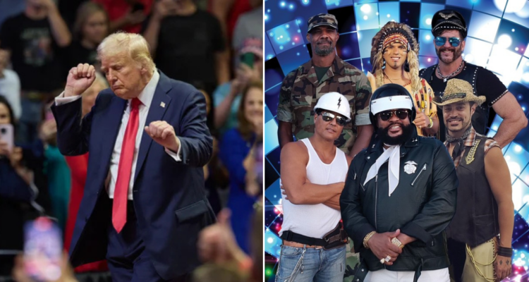 Donald Trump y Village People