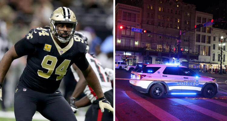 Cam Jordan hizo donativo a víctimas de atentado en Nueva Orleans.