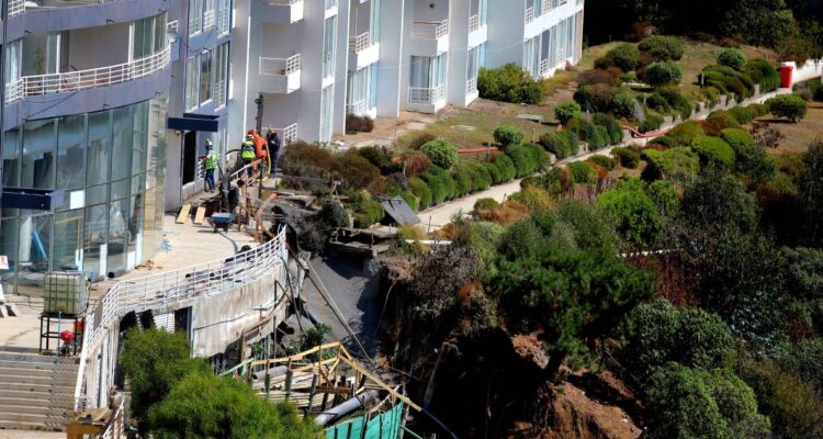 Edificio Euromarina II sigue inhabitable tras 7 meses de socavón: afectados reclaman alza en arriendos