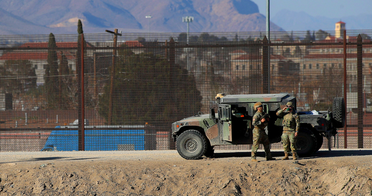EE.UU. enviará 1.500 militares más a la frontera con México