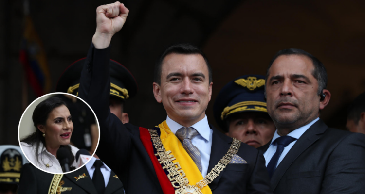 El Gobierno de Noboa ha querido tomarse el poder por la fuerza, según la vicepresidenta de Ecuador