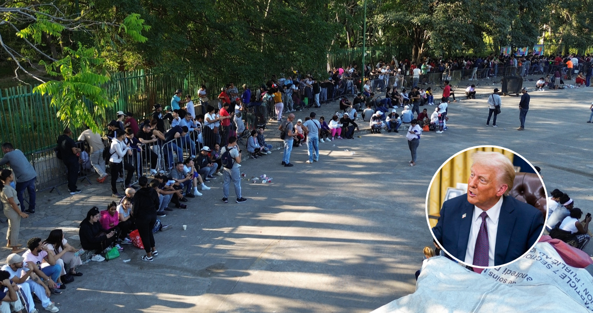 Más de 300 migrantes detenidos en el primer día de redadas ordenadas por Trump