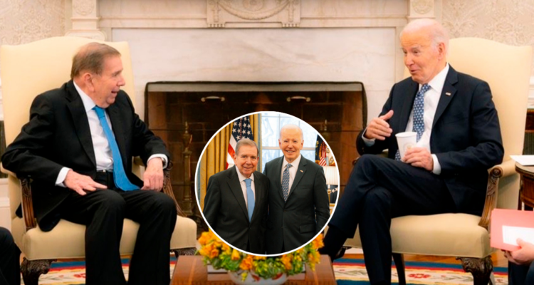 Biden recibe a Edmundo González en la Casa Blanca y pide respetar su victoria ante Maduro en Venezuela