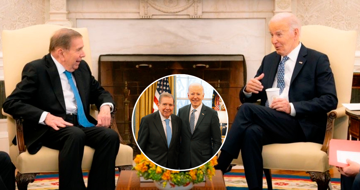 Biden recibe a Edmundo González en la Casa Blanca y pide respetar su victoria ante Maduro en Venezuela