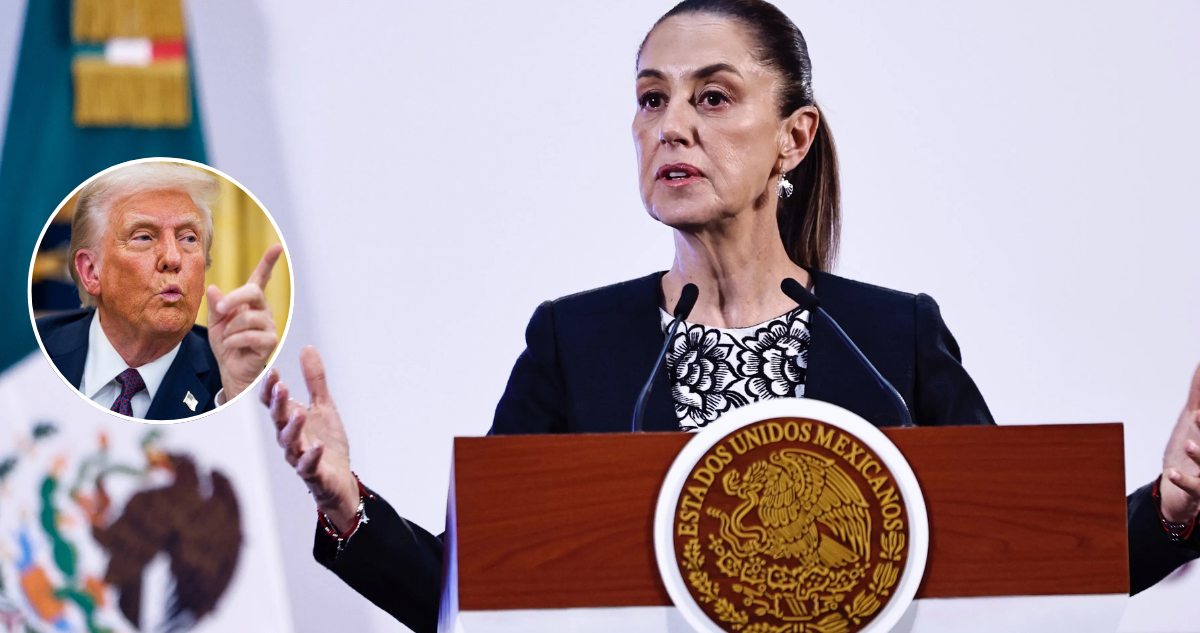 Sheinbaum promete que siempre va a defender a México y pide calma tras anuncios de Trump