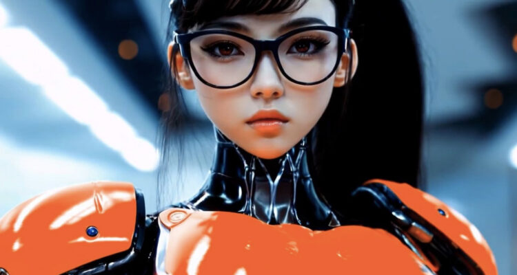 Concepto del robot Eliza