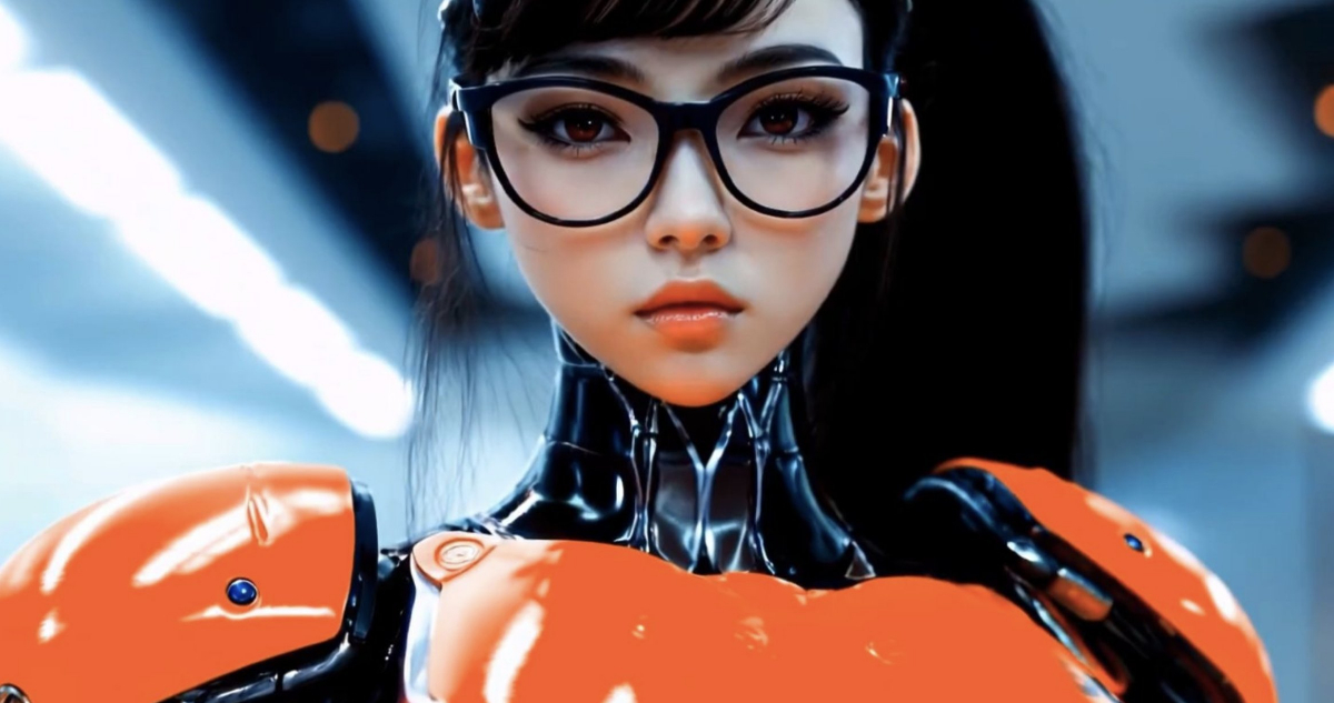 Concepto del robot Eliza