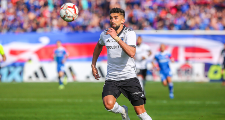 Emiliano Amor en Colo Colo durante el Camp. Nacional 2024