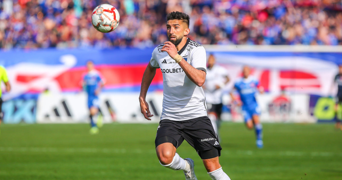 Emiliano Amor en Colo Colo durante el Camp. Nacional 2024