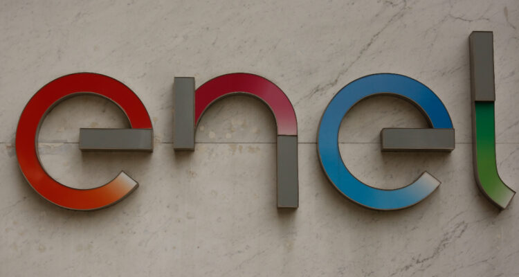 Enel en letras de colores