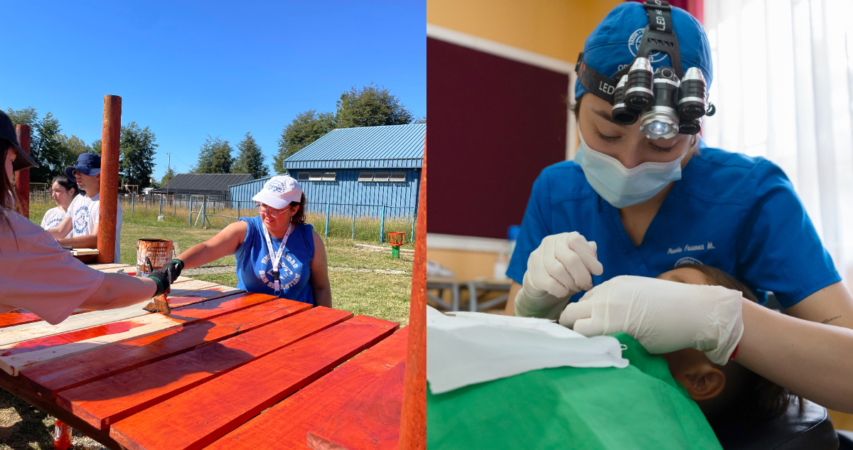 Más de 200 estudiantes USS realizan trabajos voluntarios en comunidades rurales de cuatro regiones