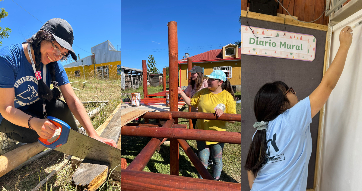 Más de 200 estudiantes USS realizan trabajos voluntarios en comunidades rurales de cuatro regiones