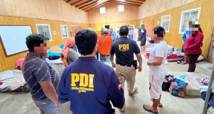 Extranjeros trabajando de manera informal en Máfil