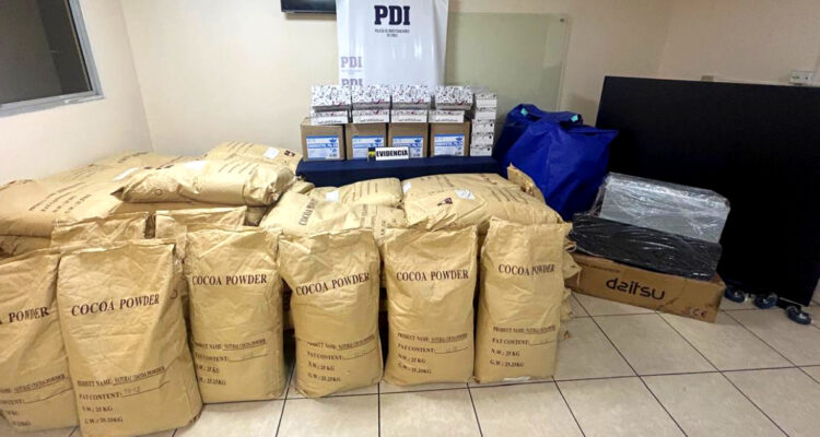 Fábrica de chocolates sufre millonario robo de insumos en San Joaquín: GPS guió a PDI hasta especies