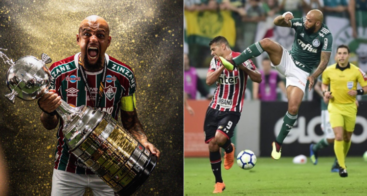 Felipe Melo se retira del fútbol s los 41 años.