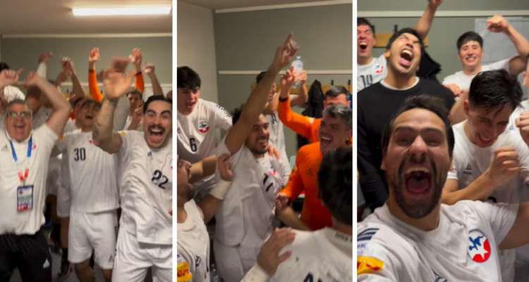 Alegría pura: el desatado y merecido festejo de La Roja del balonmano tras histórico paso en mundial