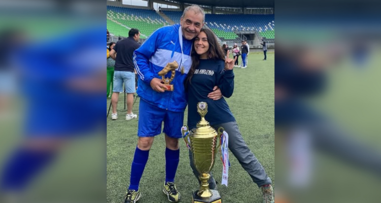 Fidel Espinoza y su hija por denuncia recepcionada por Fiscalía