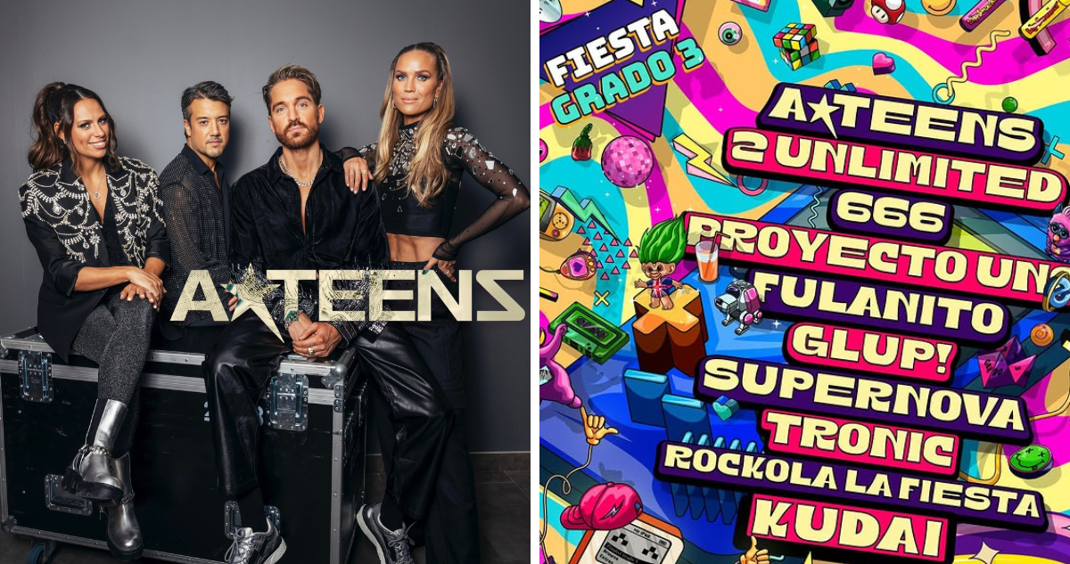 Concursa por entradas para la Fiesta Grado 3 en Santiago: se presentarán A*Teens, Kudai, Glup y más