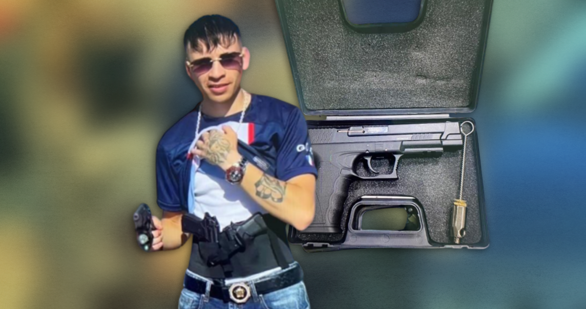 Artista urbano Flow Bandito que arriesga 37 años de cárcel.