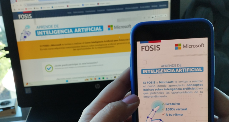 Fosis lanza curso gratuito en Inteligencia Artificial: en qué consiste y cuáles son los requisitos