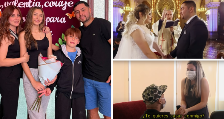 Francisco y Carla en “Contra viento y marea”