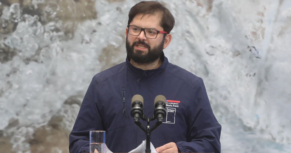 Imagen de Gabriel Boric por visita a provincia de Concepción