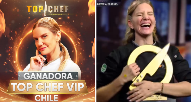 Javiera Acevedo ganadora de Top Chef Vip