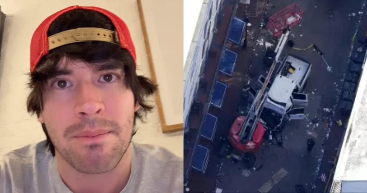 Germán Garmendia cuenta como zafó del atentado en Nueva Orleans