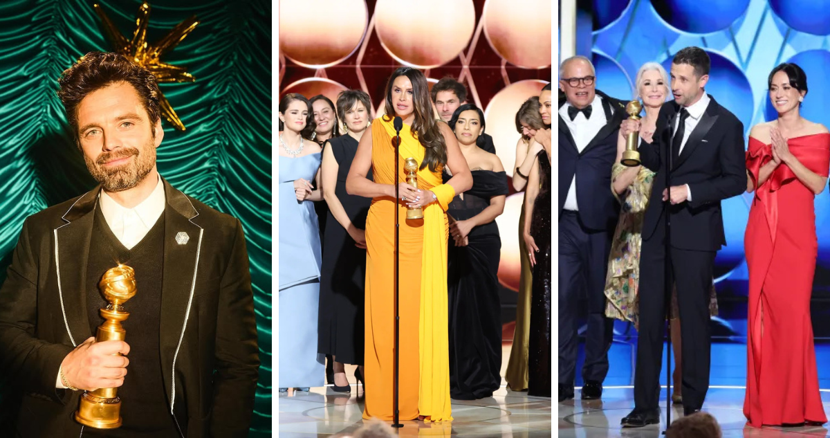 De la gran “Emilia Pérez” y más: revisa todos los ganadores de los Globos de Oro 2025
