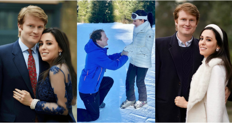 Hanna Jaff junto a Henry Roper-Curzon