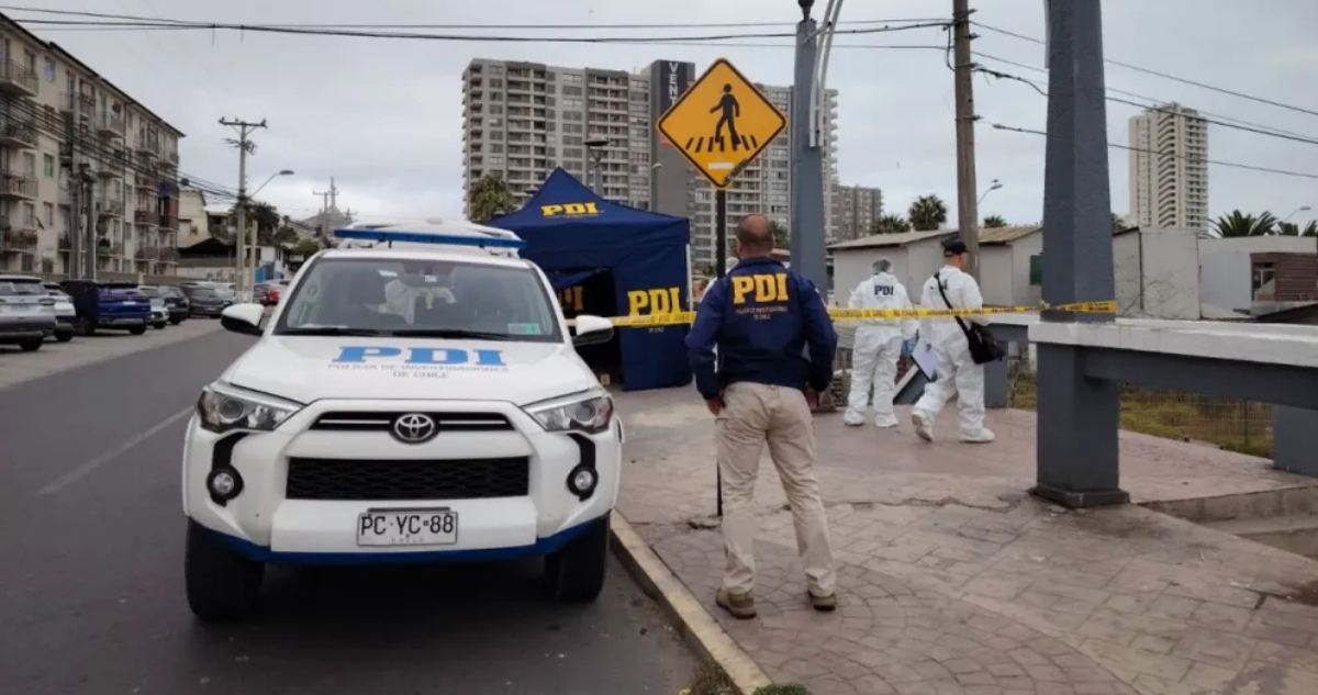 Hombre es asesinado a puñaladas en plena vía pública en Coquimbo