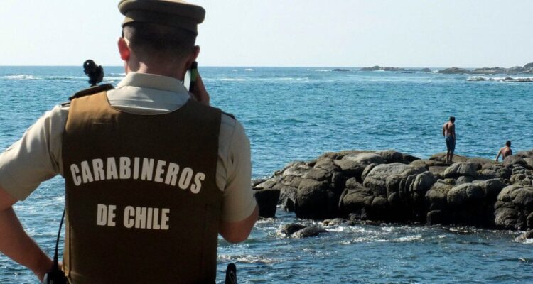 Hombre muere ahogado en playa de Lirquén en el Bío Bío