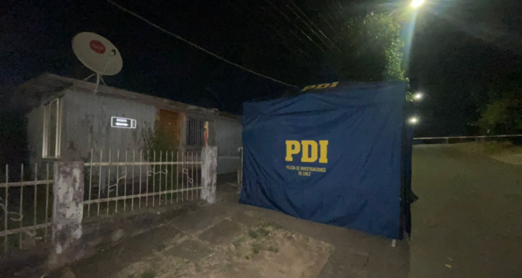 Sitio de homicidio por el cual se detuvo a mujer acusada de matar a su hermano en Temuco
