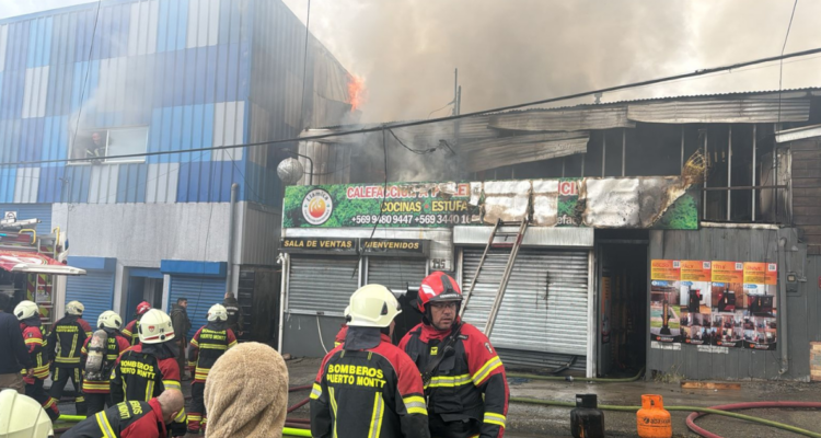 Niña de 11 años murió en el incendio que afectó a locales comerciales en Puerto Montt