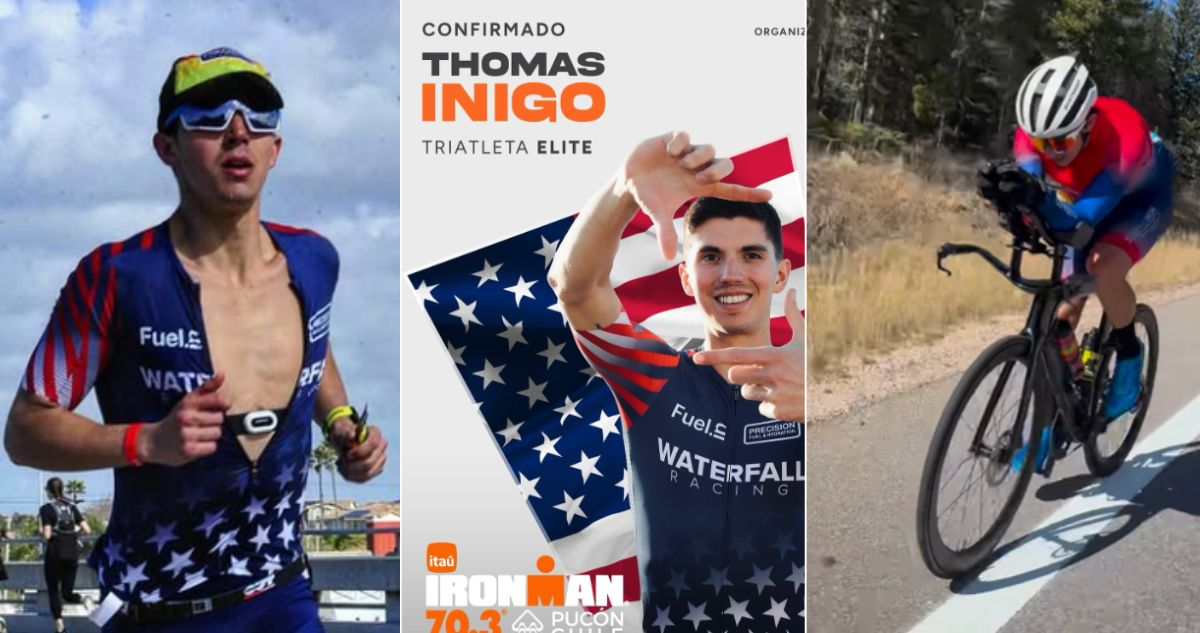 Thomas Inigo quiere sorprender en el Ironman de Pucón