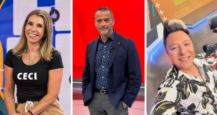Iván Núñez, Cecilia Gutiérrez y Sergio Rojas en referencia a absolución por juicio de injurias graves contra el periodista de TVN