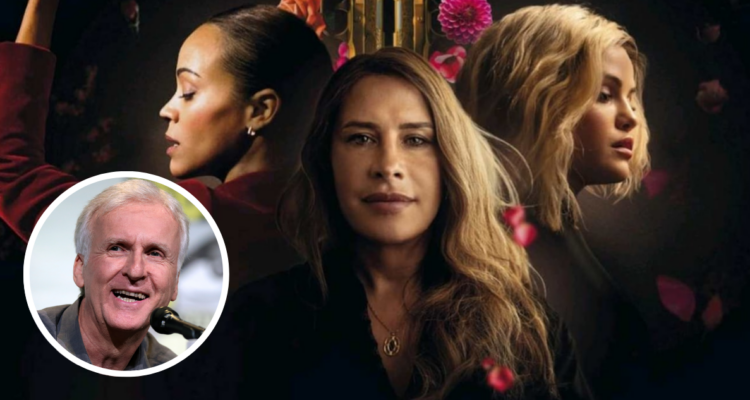 Promo de Emilia Pérez y James Cameron en referencia a opinión del director sobre la polémica cinta.