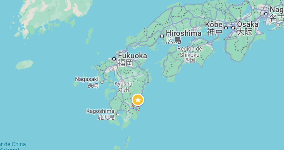 mapa de Japón